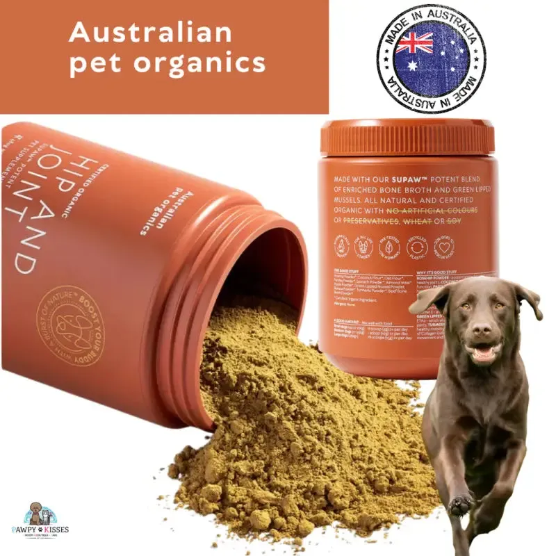 [15% OFF NOV'24 Special]  AUSTRALIAN PET ORGANICS HIP AND JOINT SUPPLEMENT 240G