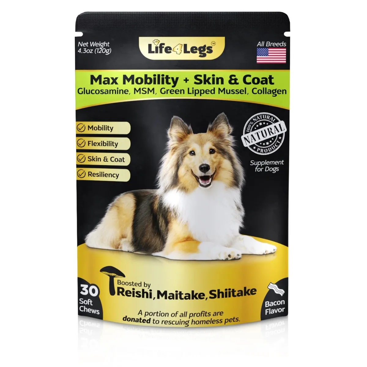 30 Hip and Joint Chews    Skin and Coat Supplement