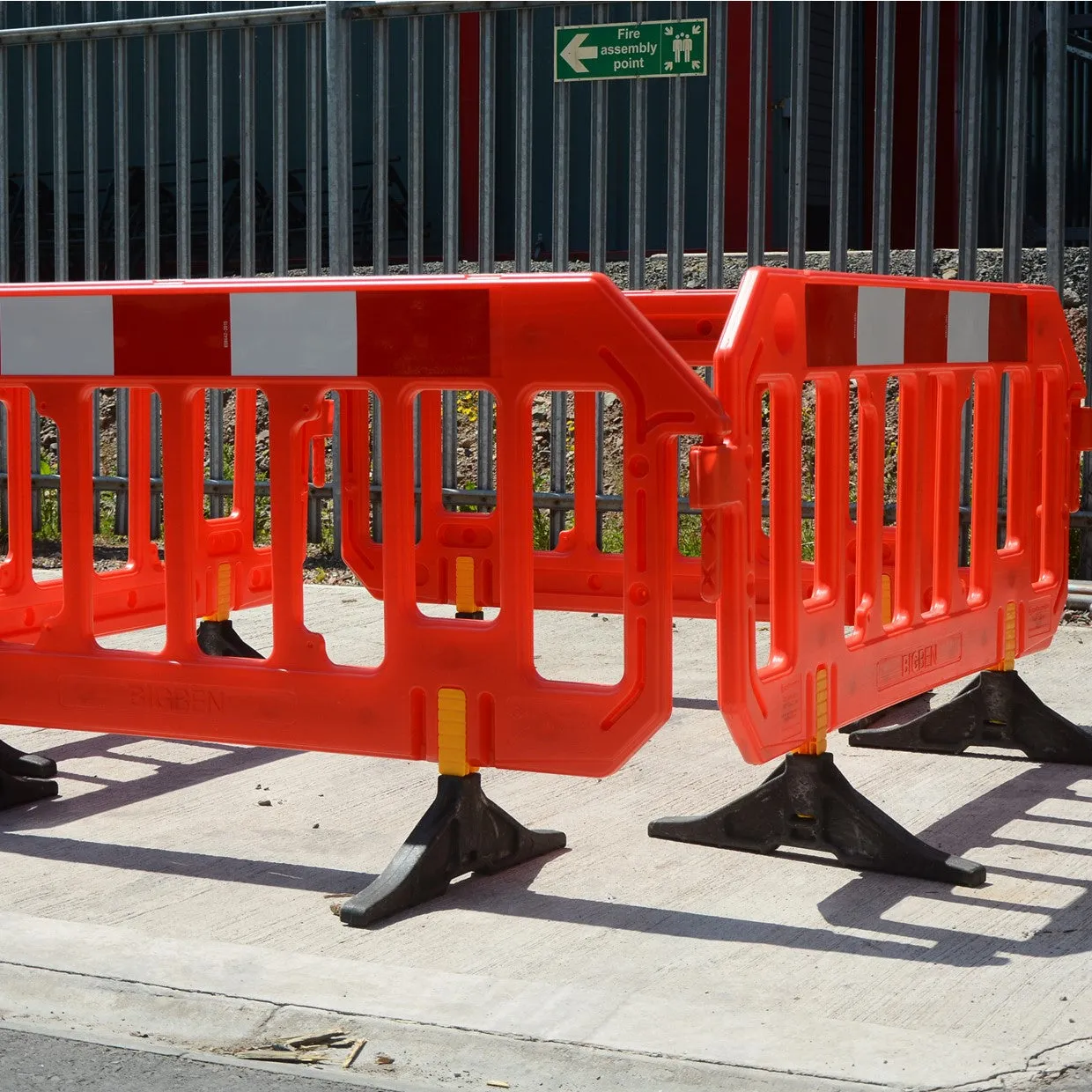 40x BIGBEN® Chapter 8 Safety Barrier Orange with Red/White Reflective - 2m