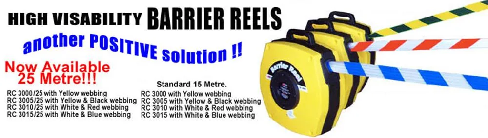 AK REELS RC3000 SAFETY BARRIER REEL-RETRACTABLE