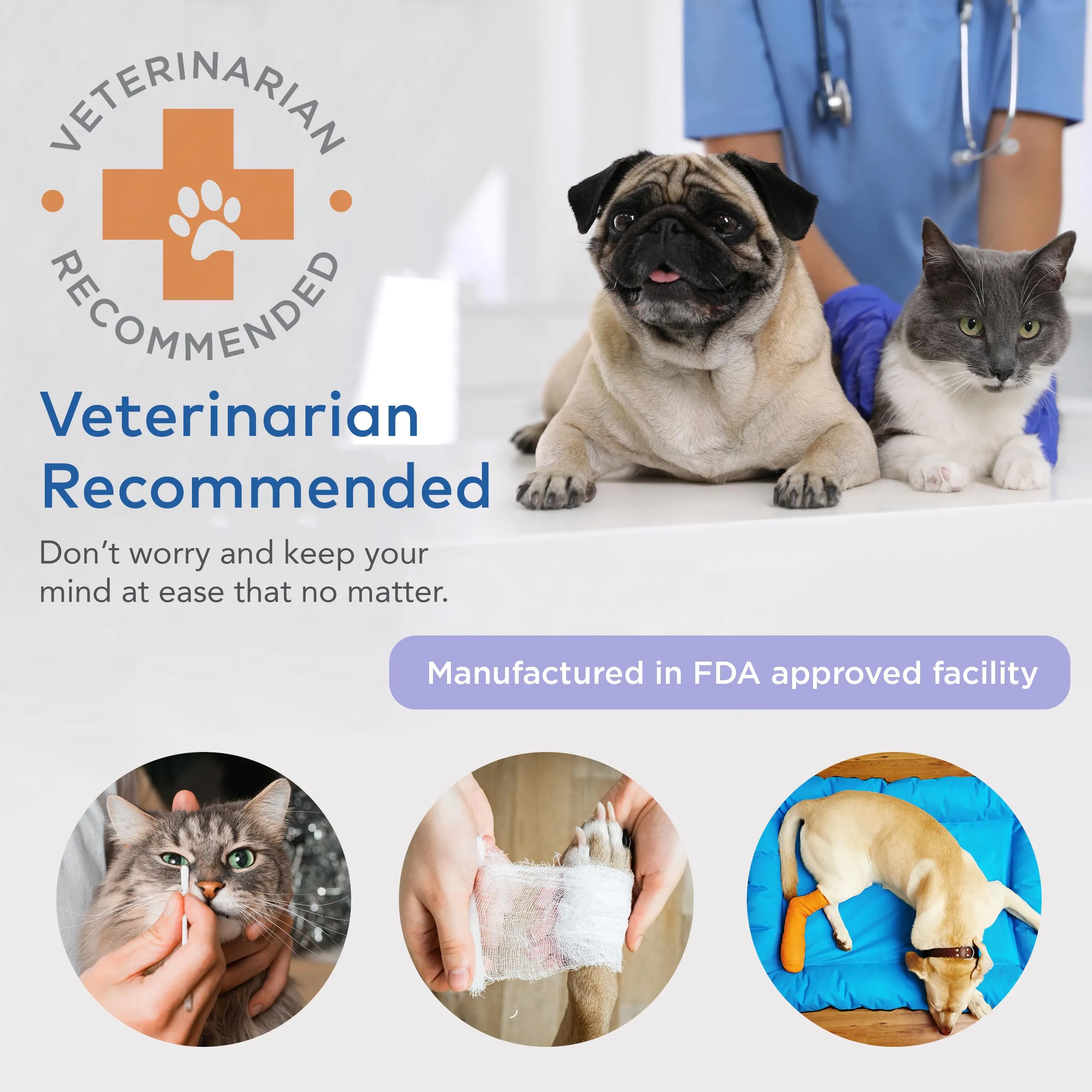 ARCA PET Dog First Aid Kit | Vet Approved Dog & Cat Emergency Supplies with Thermometer, Muzzle, Tick Removal, Flashlight, Mini Pouch, and Comprehensive Care Guide for Travel and Outdoor Use