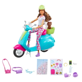 Barbie Fashionistas Doll and Motor Bike