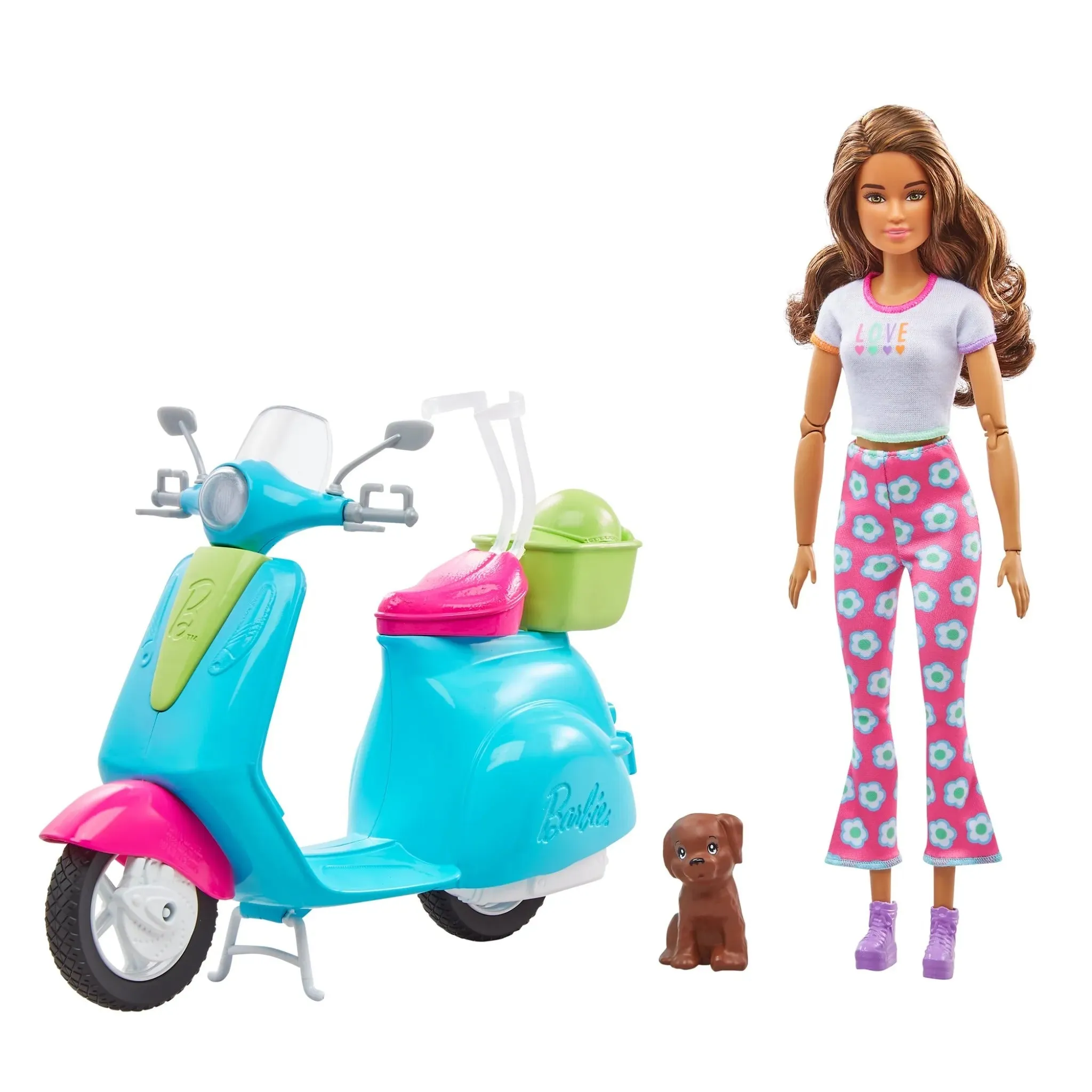 Barbie Fashionistas Doll and Motor Bike