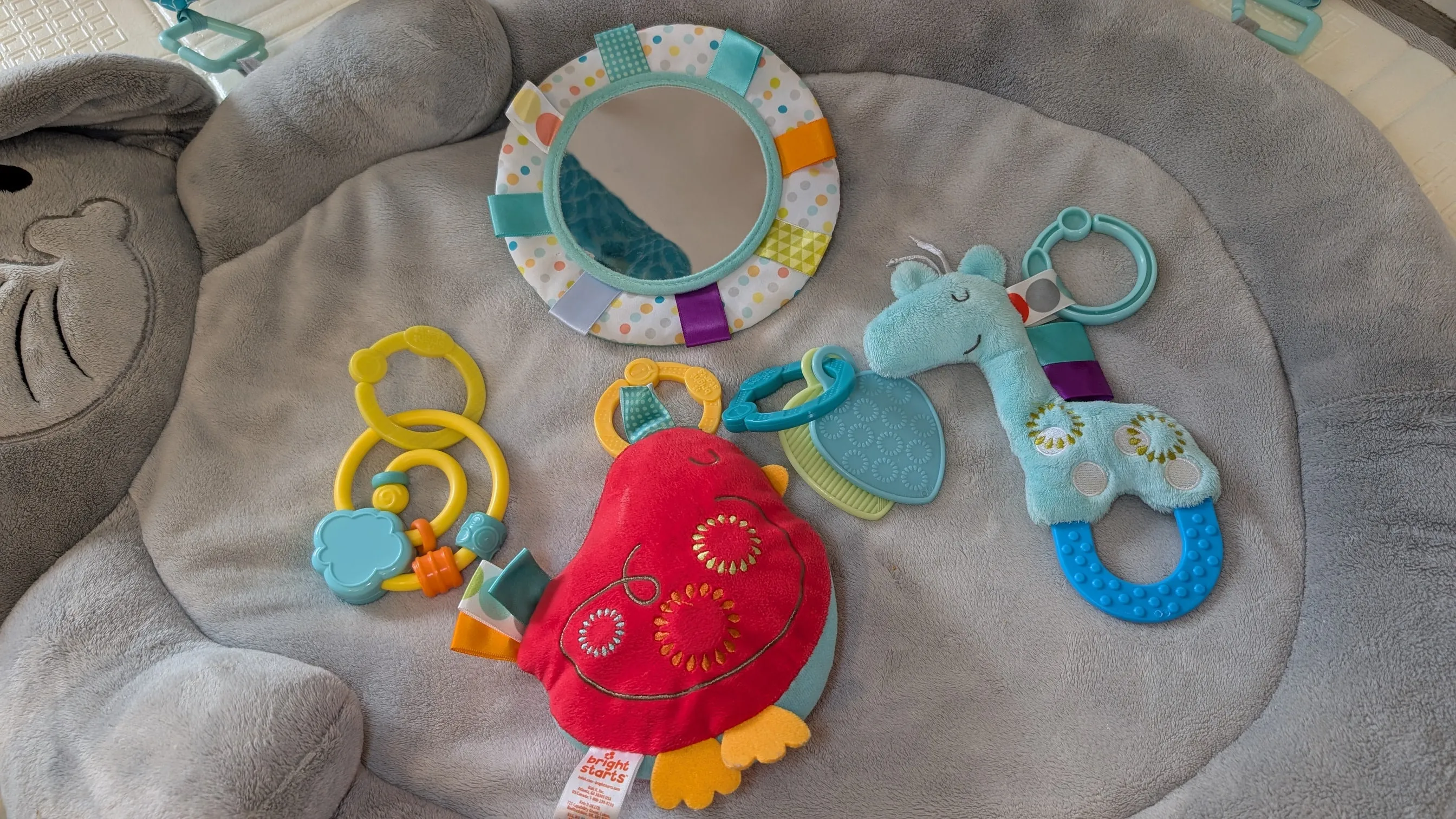 Bright Stars Elephant Activity Playmat