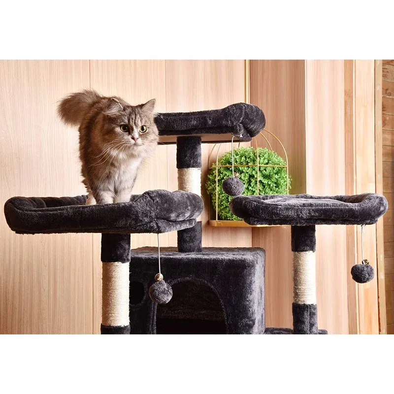 Cat Climbing & Scratching Tree House 1