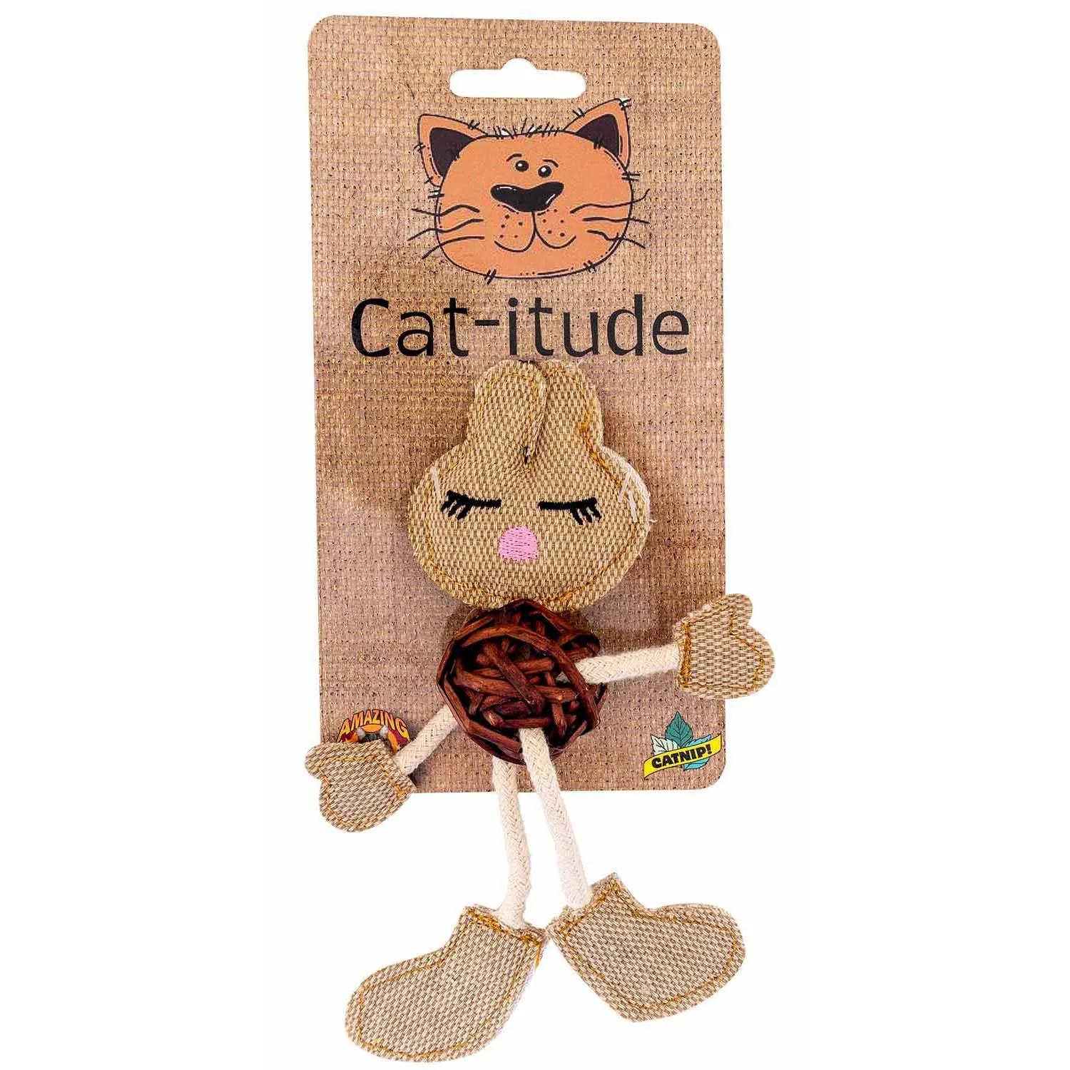 Cat-itude Miss Kitty Cat Toy