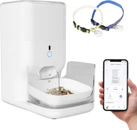 CATLINK RFID Automatic Cat Feeder, 4L Capacity WiFi Enabled Pet Food Dispenser, Health Report for Cats, App Control, Timed Cat Food Feeder, Multi-cat Recognition (Fresh 2 Pro)