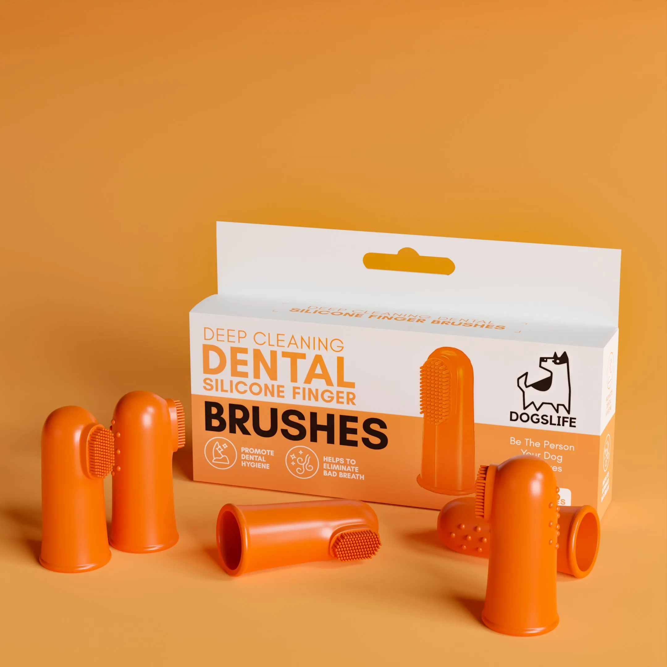 Dental Silicone Dog Finger Brushes