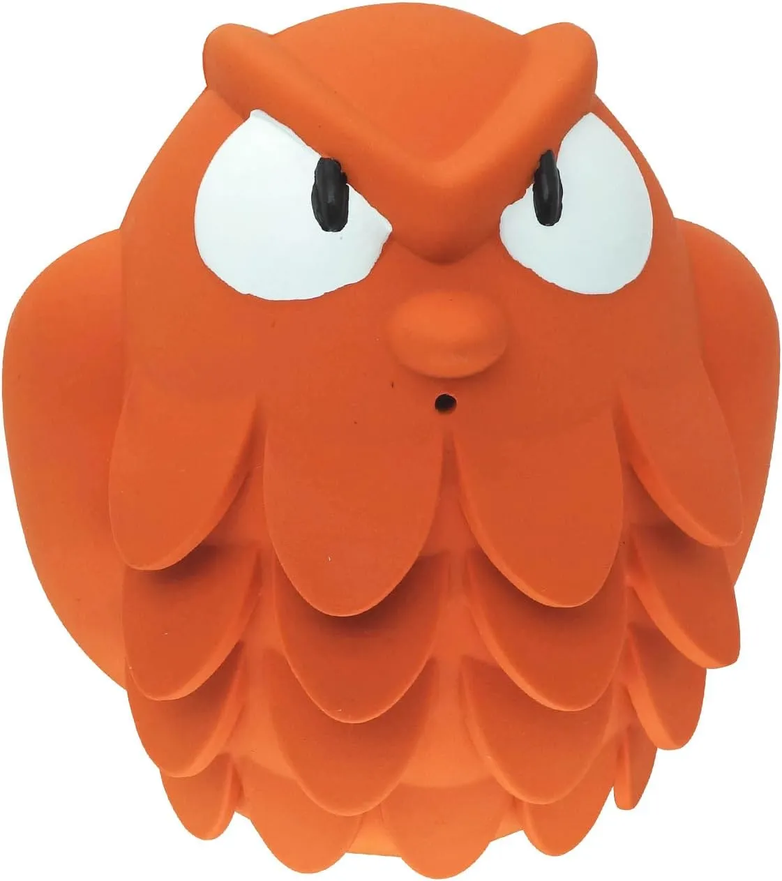 DieEule Food Dispensing Dog Toy, Chewing Toy, Dental Dog Toy, Dog Ball, Natural Rubber Bumpy Dog Intelligence Toy, Interactive Dog Toy, Peanut Butter Flavor, Fiesta Red