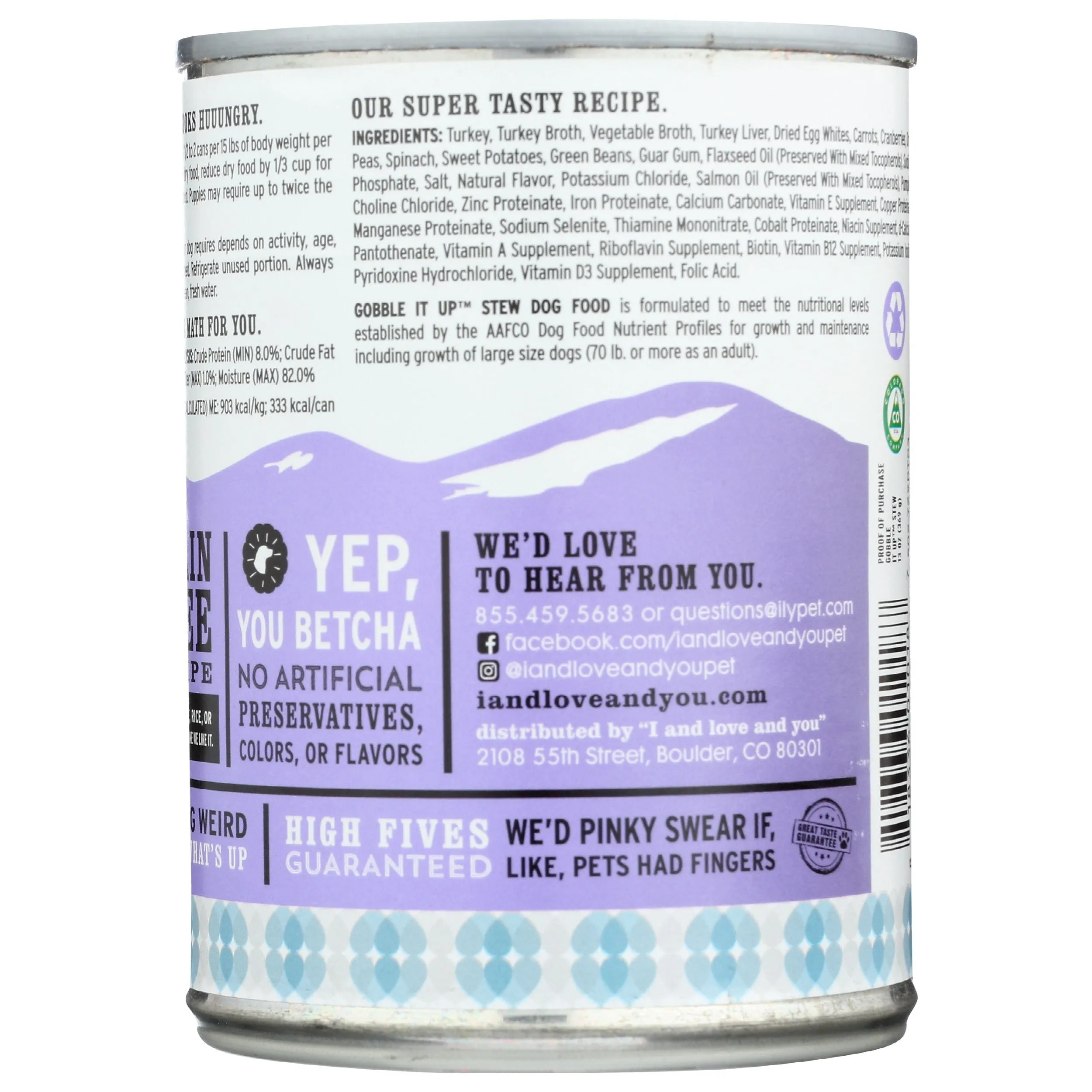 Dog Food - Grain Free Stew