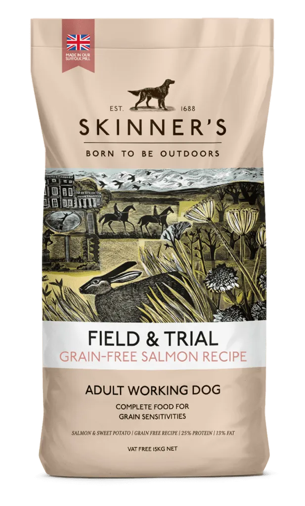 Field & Trial Adult Grain Free Salmon & Potato Complete Working Dog Food