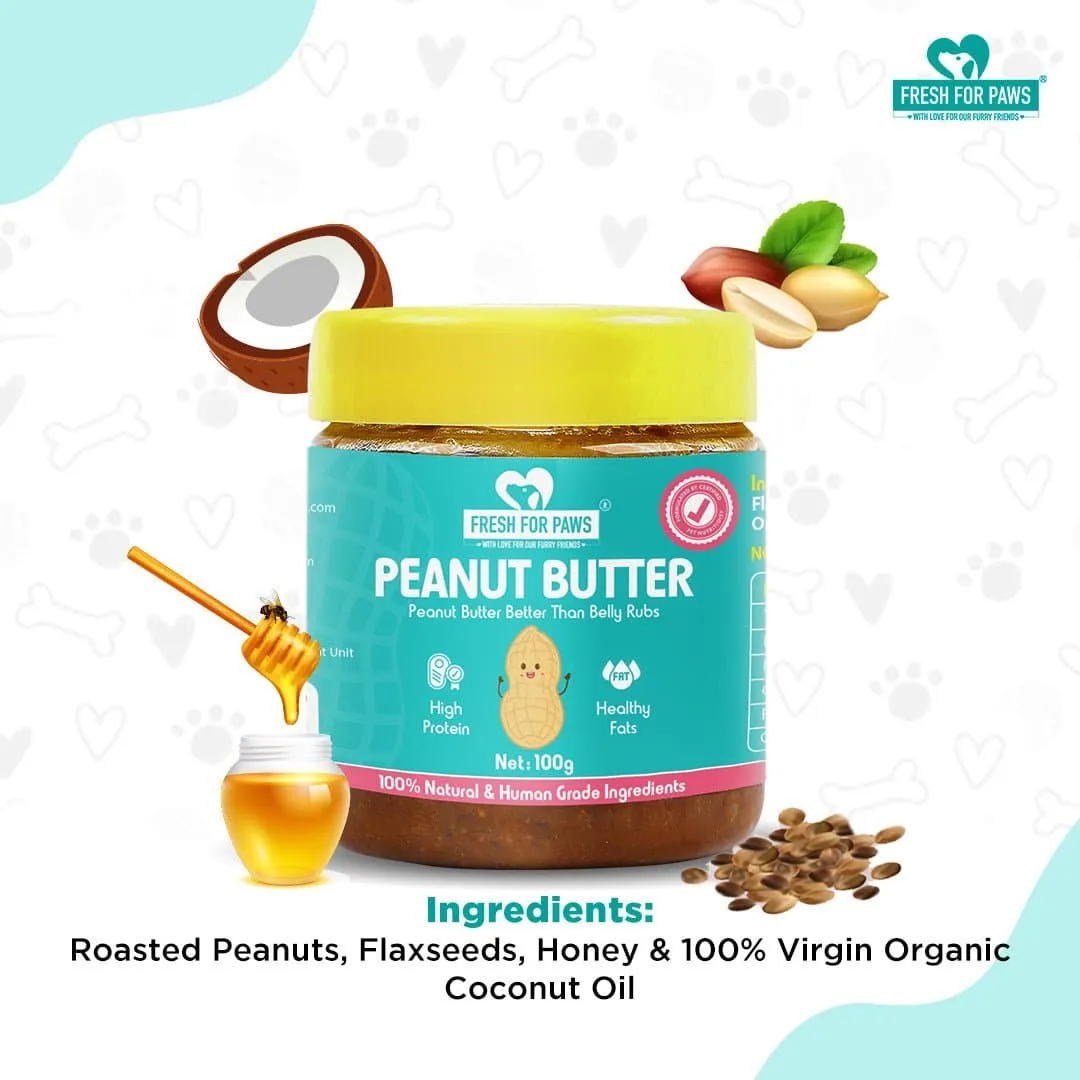 Fofos Driveshaft Toy and Fresh For Paws Peanut Butter for Cats and Dogs Combo