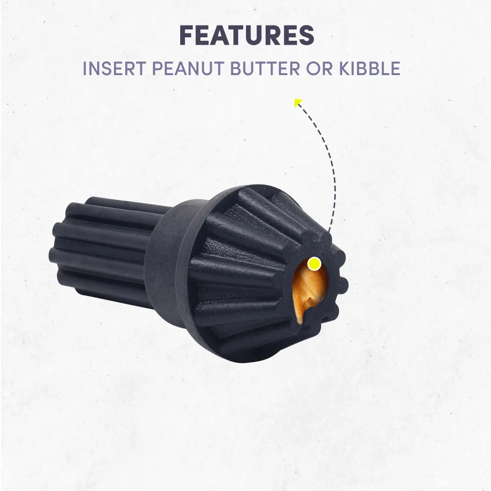 Fofos Driveshaft Toy and Fresh For Paws Peanut Butter for Cats and Dogs Combo