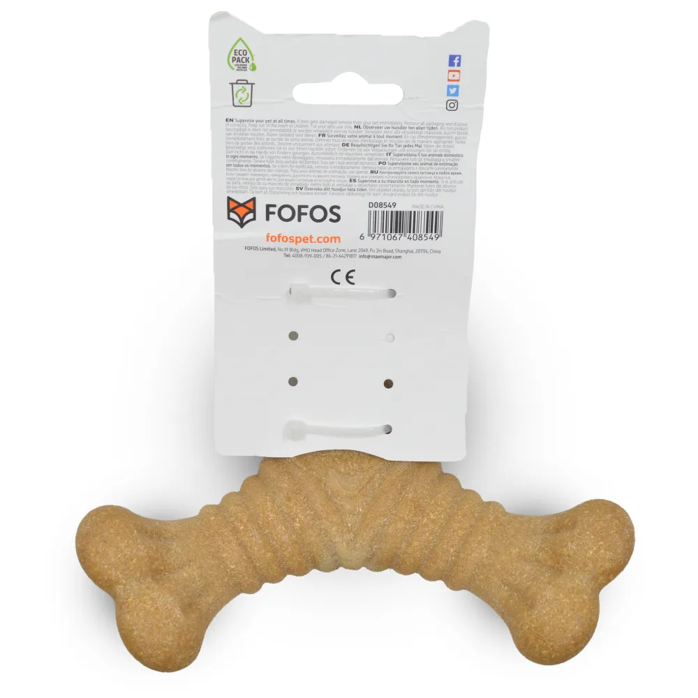 Fofos Woodplay Triangle Toys for Dogs (Brown)