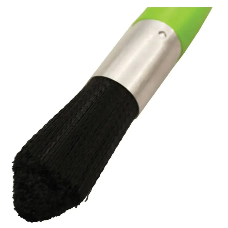 Forney® 70508 Parts Cleaning Brush, Polypropylene Bristle, Forney Green Handle, Polypropylene Handle, 10-1/2 in OAL