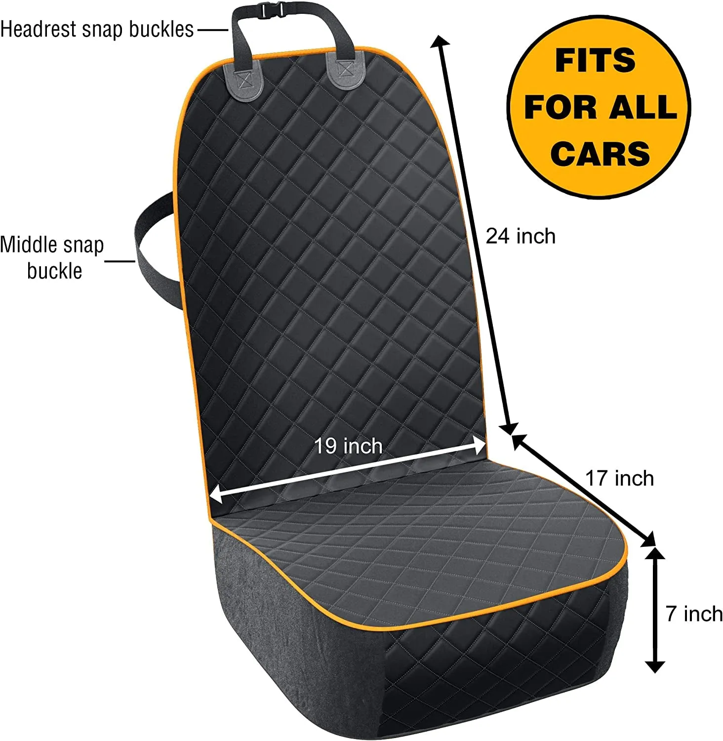 Front Dog Car Seat Cover