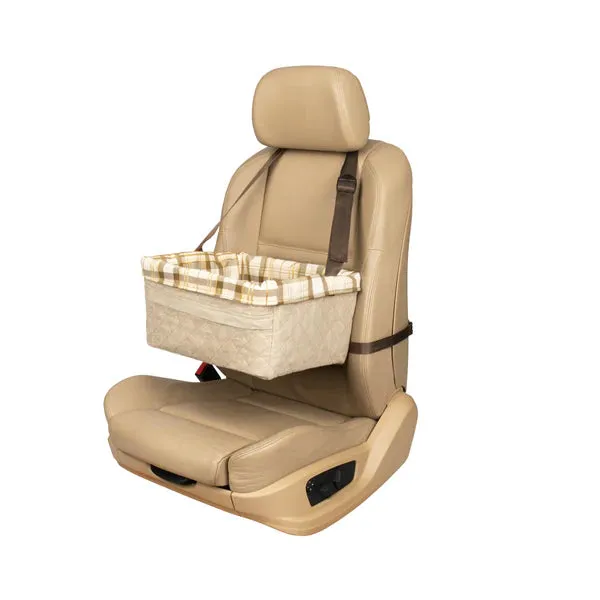 Happy Ride Quilted Booster Seat for Small dogs up to 25lbs