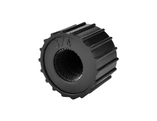 Heavy Duty O.D. Tube Cleaning Brushes for 1/2" & 3/4" Pipes - High-Carbon Steel Bristles for Efficient Copper, Brass, and Plastic Pipe Preparation