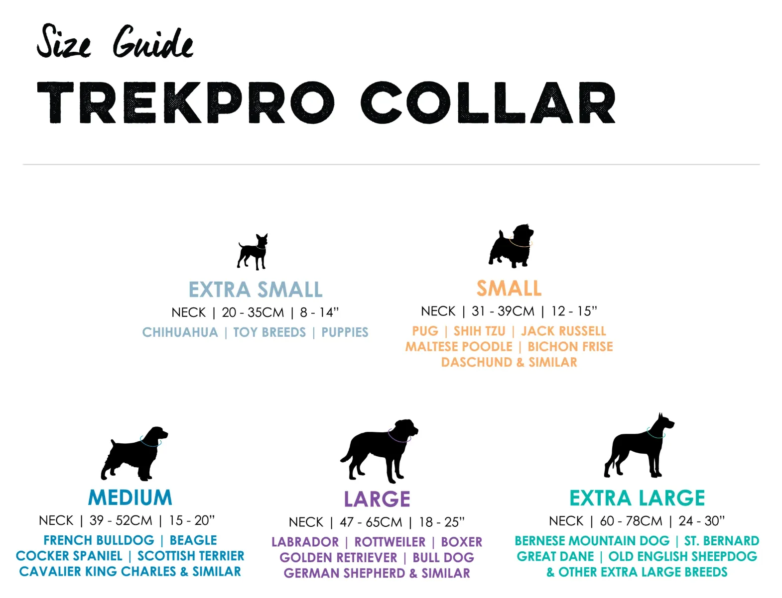 Huskimo Trekpro Dog Collar Aurora