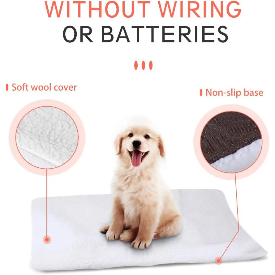 Kennel self heating dog mat