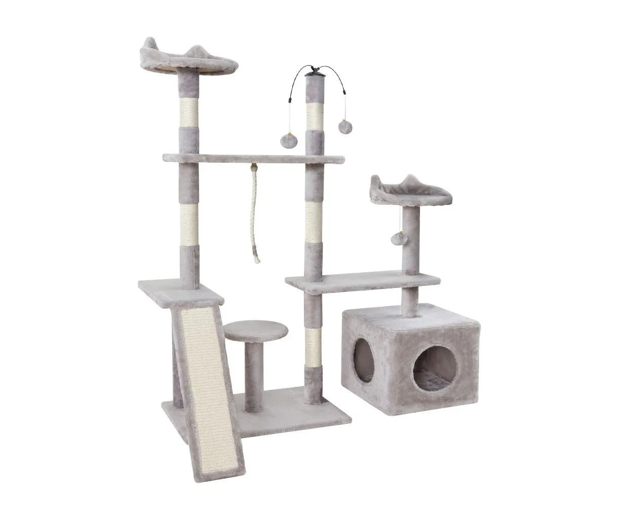 Kitty Playground with Claw Board 135cm