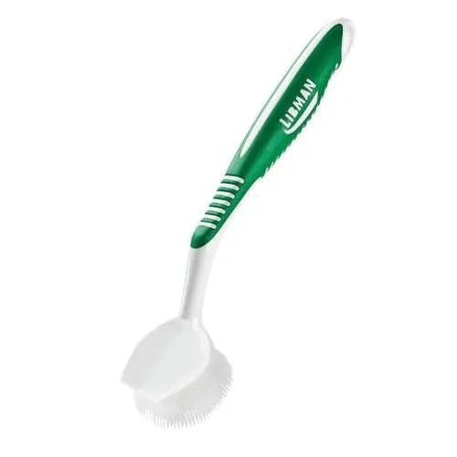 LIBMAN® 46 Dish Brush, Polymer Fiber Bristle, Sanoprene Handle