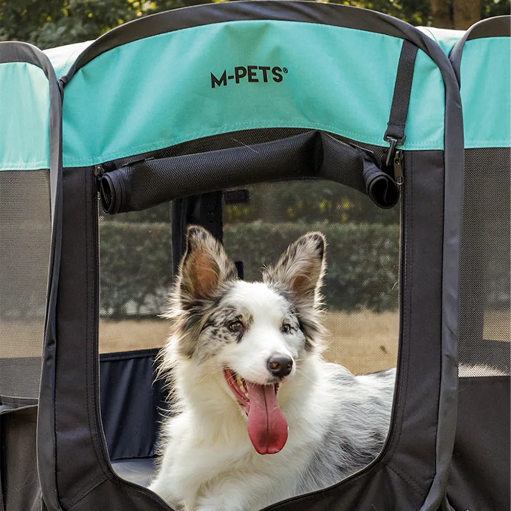 M-PETS Octagon Puppy Pen with Door