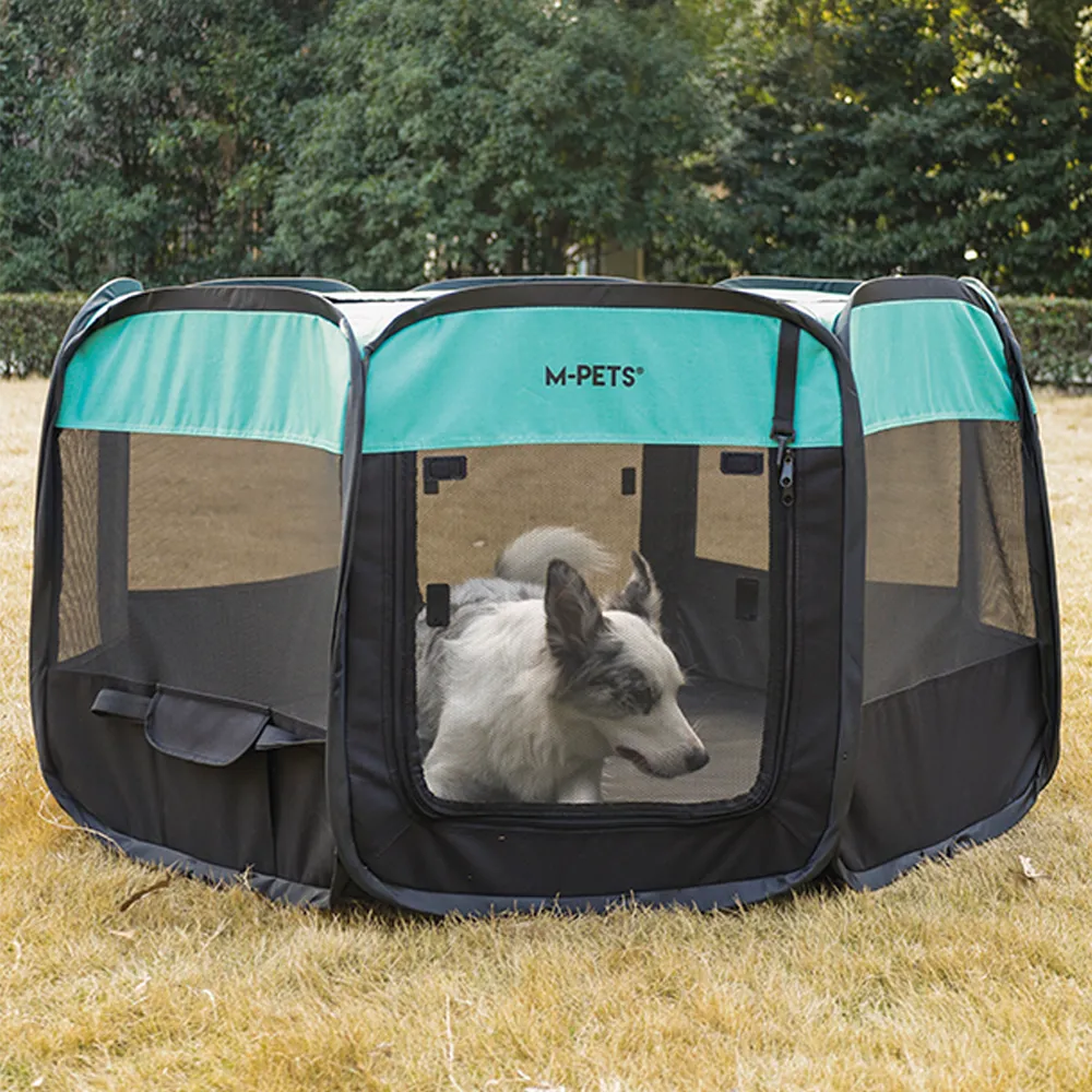 M-PETS Octagon Puppy Pen with Door