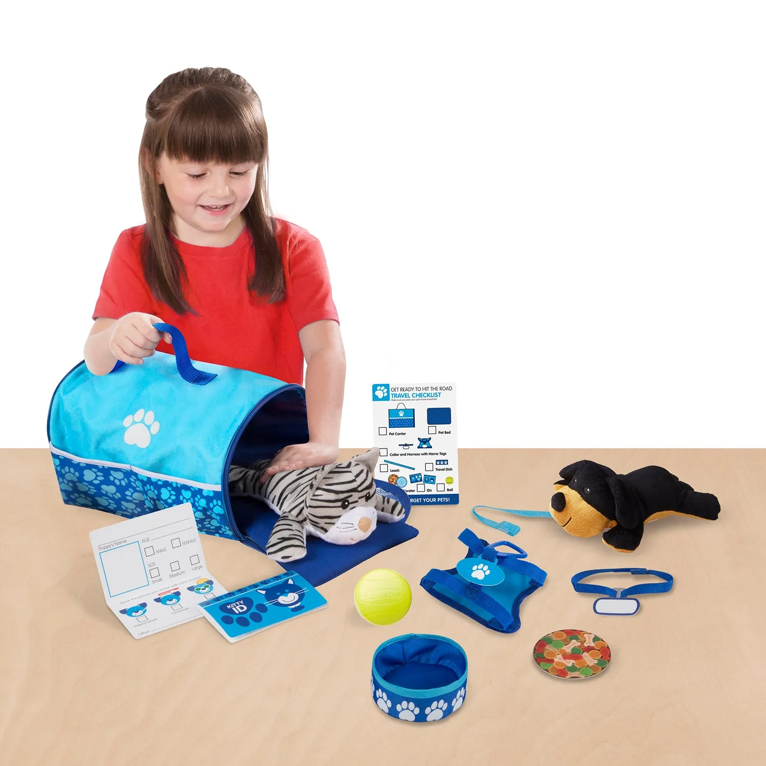 Melissa & Doug Tote & Tour Pet Travel Play Set
