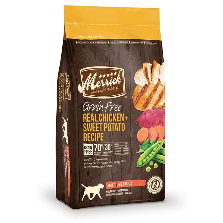 Merrick Grain Free Chicken and Sweet Potato Dry Dog Food