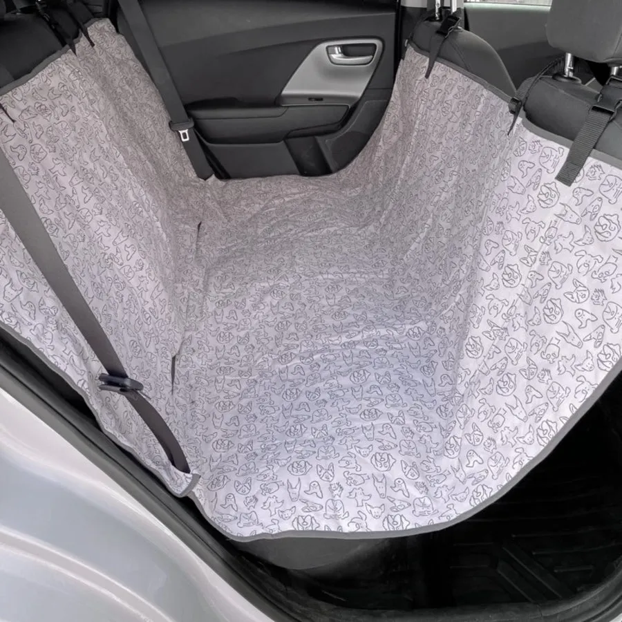Molly Mutt Only You Quilted Backseat Bench Hammock Car Seat Cover
