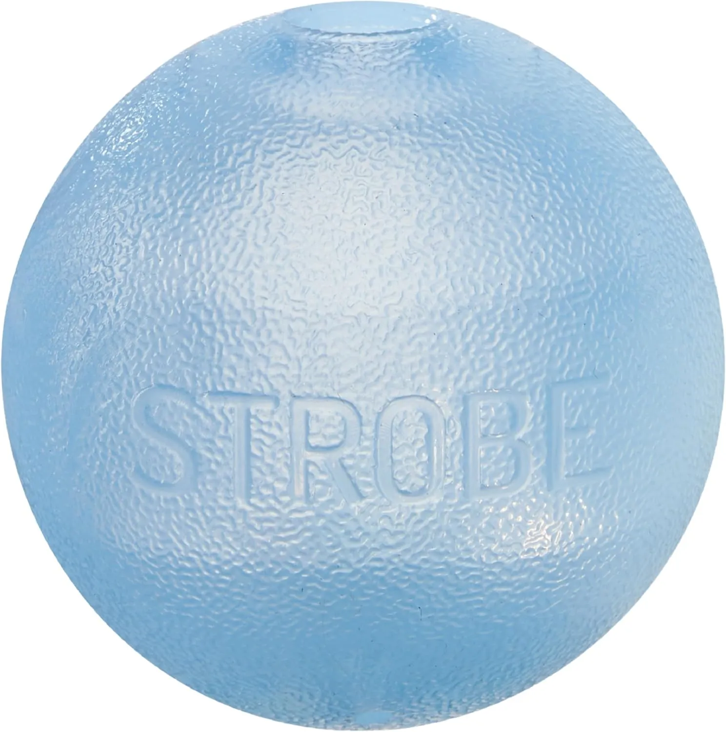 Outward Hound by Planet Dog Strobe Light Up LED Ball Dog Toy, Blue