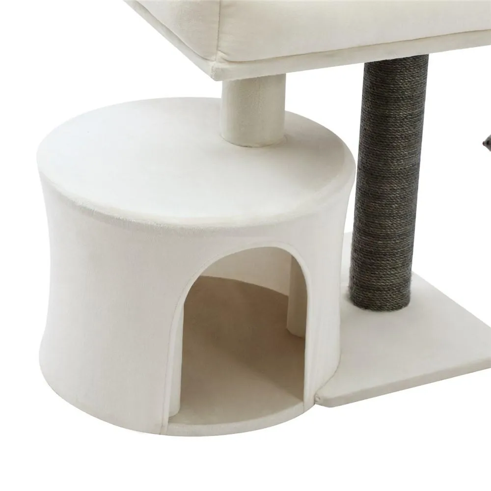 Paws & Claws CATSBY BRIGHTON CONDO CAT TREE - SAND