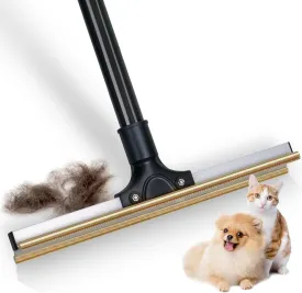 Pet Hair Removal Tool, 3 in 1 Cat Dog Hair Removar Set Including 50" Carpet Rake, Reusable Lint Roller and Static Pet Hair Removal Glove for Rugs,Carpet,Couch,Floors,Furniture,Clothes