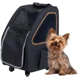 Petique 5-in-1 Pet Carrier for Dogs Cats and Small Animals Sunset Strip