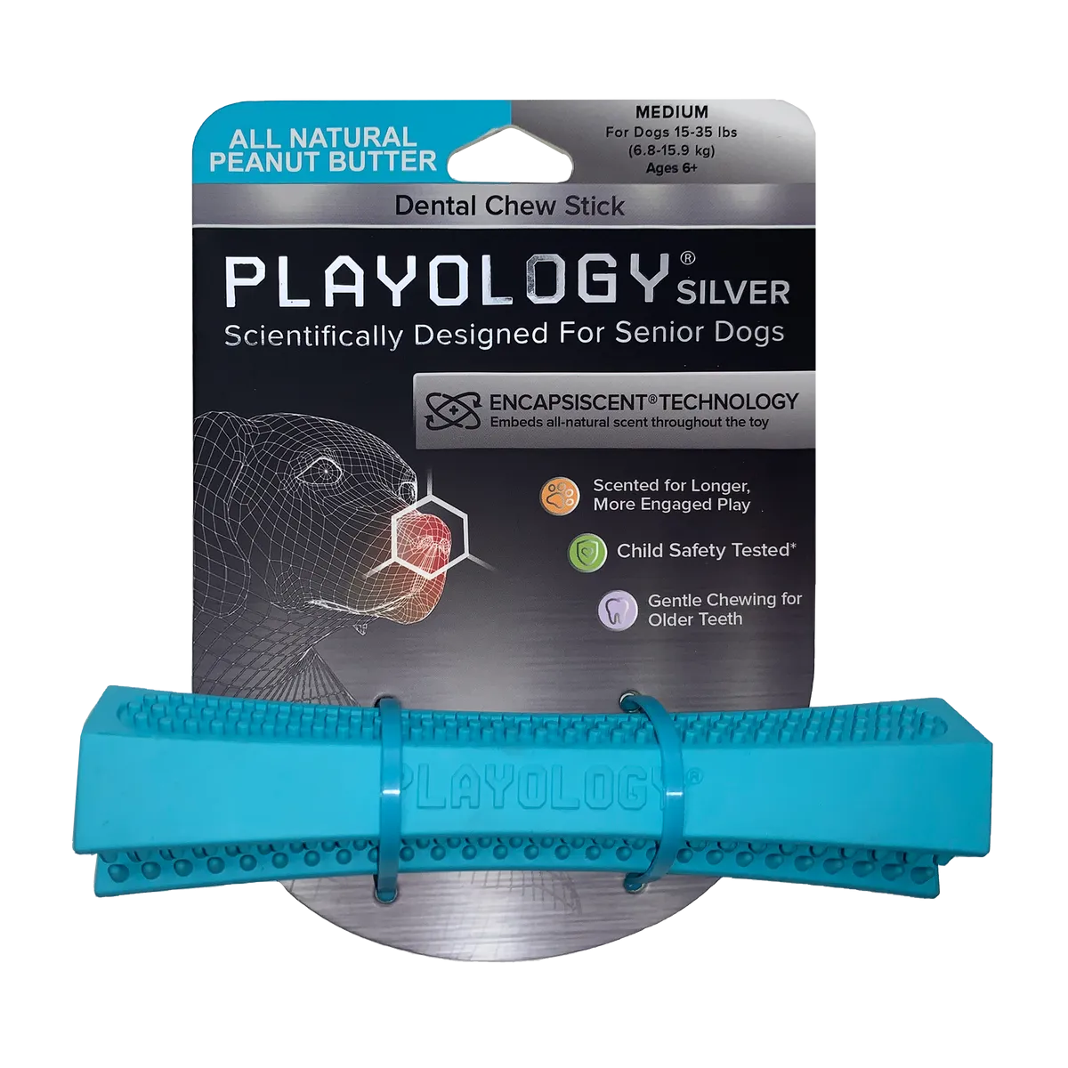 Playology Dental Chew Stick Peanut Butter*