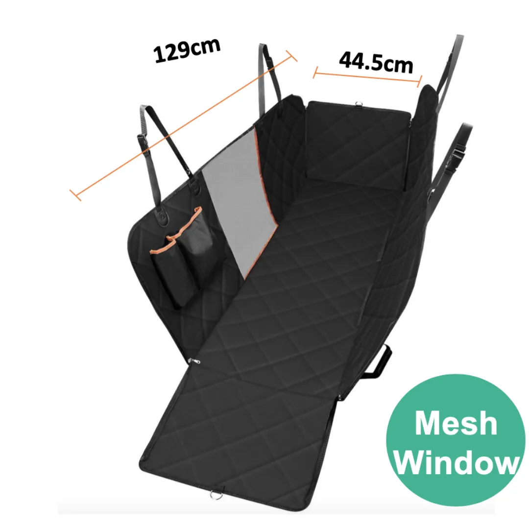 Rear Seat Protectors for Dogs - 50% Off   FREE Dog Seat Belt Buckle | Waterproof & Durable