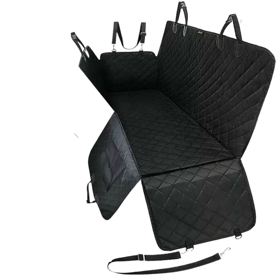 Rear Seat Protectors for Dogs - 50% Off   FREE Dog Seat Belt Buckle | Waterproof & Durable
