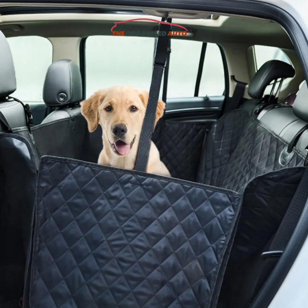 Rear Seat Protectors for Dogs - 50% Off   FREE Dog Seat Belt Buckle | Waterproof & Durable