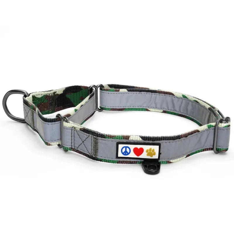 Reflective Martingale Dog Collar