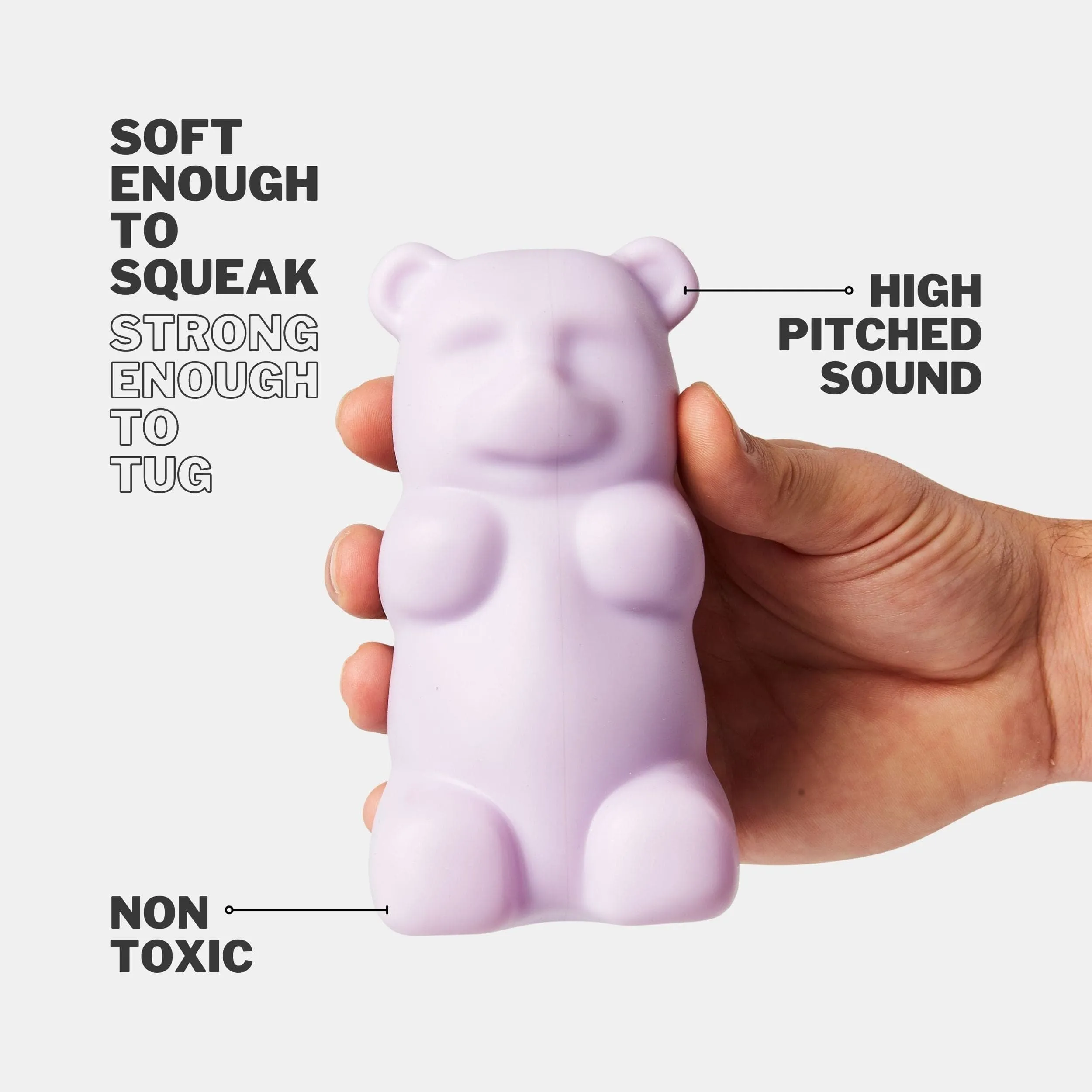Squeaky TPR Dog Toy | Gummy