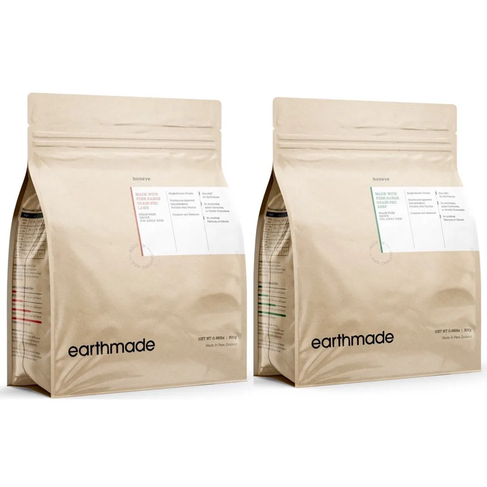 Trial Special $6 OFF: Boneve Earthmade Grain-Free Adult Dry Dog Food 300g