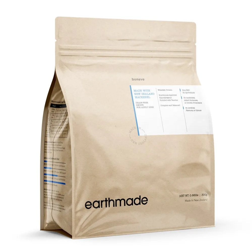 Trial Special $6 OFF: Boneve Earthmade Grain-Free Adult Dry Dog Food 300g